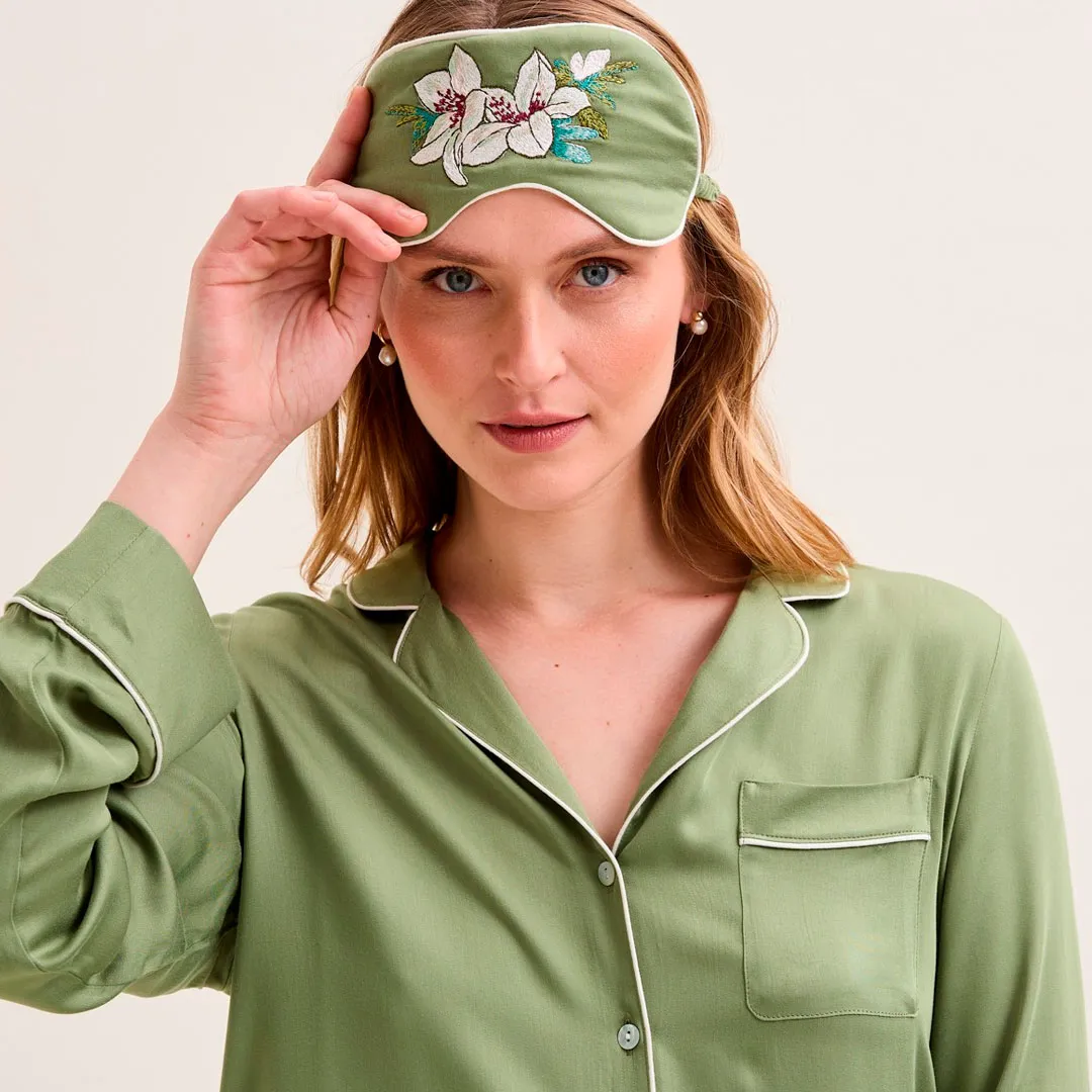Маска для сна INES Olive