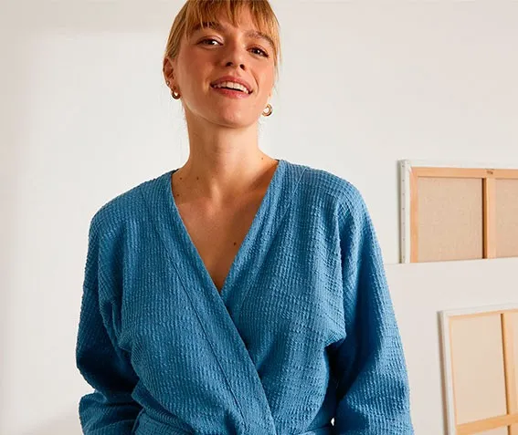 Халат унисекс PAMPA Blanc