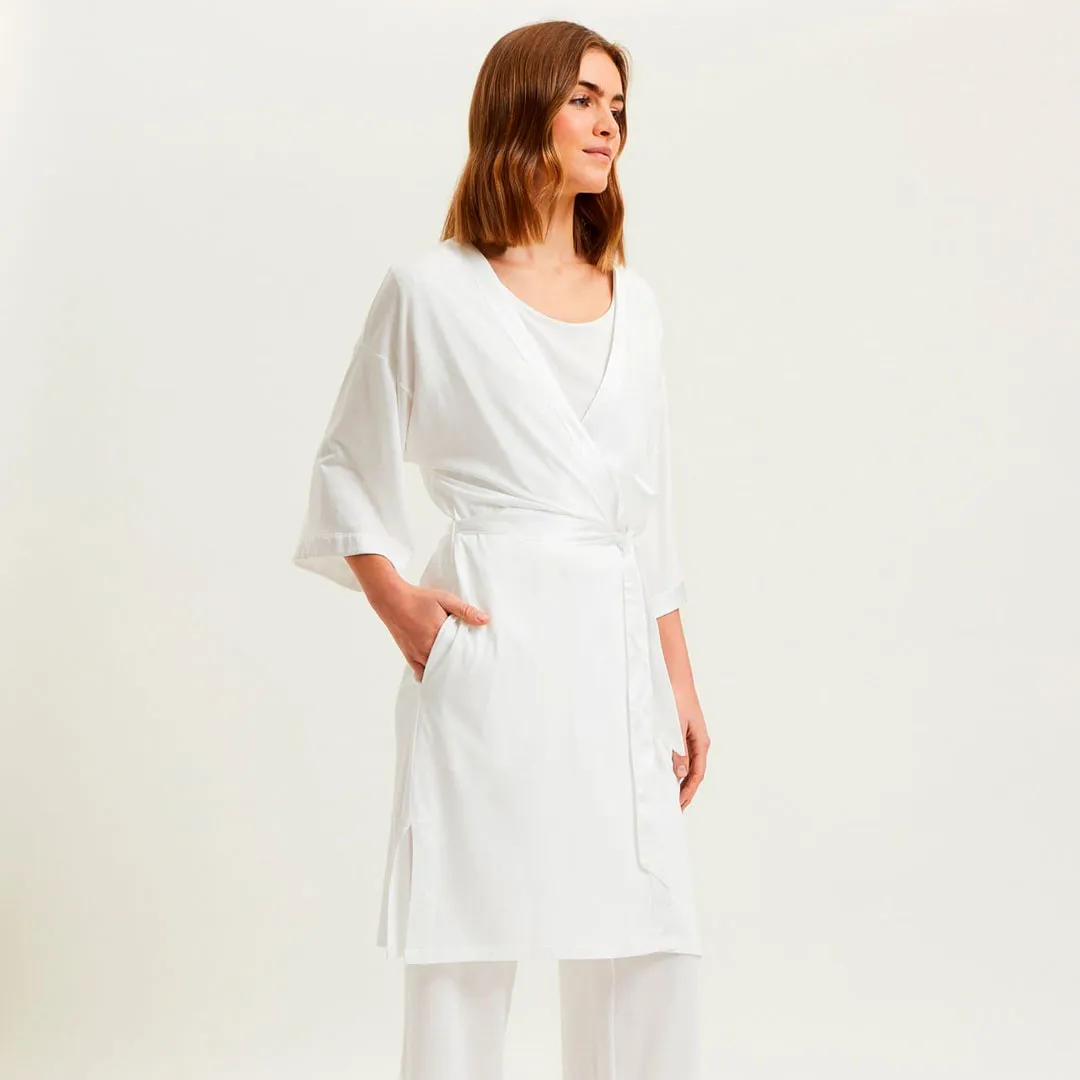 Халат женский MINORQUE Ecru