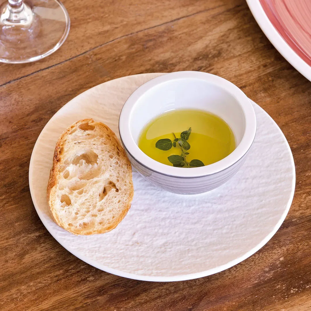 Бутербродная тарелка