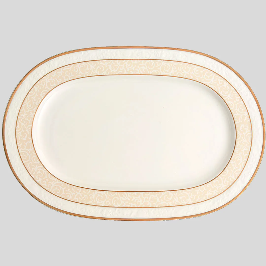 Овальное блюдо