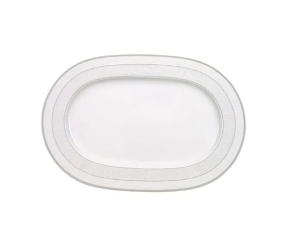 Овальная тарелка