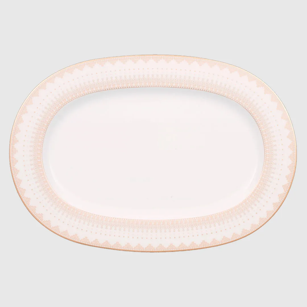 Овальное блюдо
