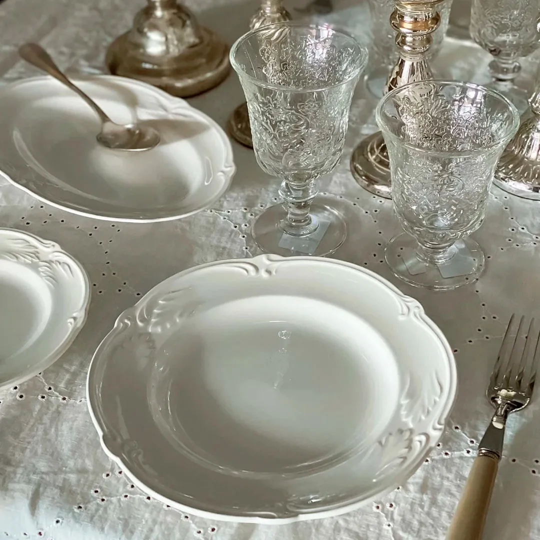 Круглое блюдо