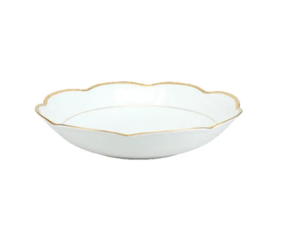 Круглое глубокое блюдо