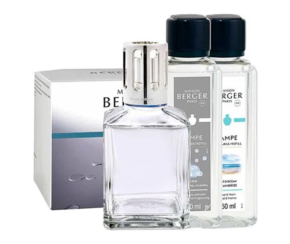 Набор  Лампа 250мл и аромат “Океанский Бриз”