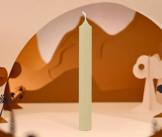 Свеча Столовая “LUM AUT BEIGE” d 22- h 200