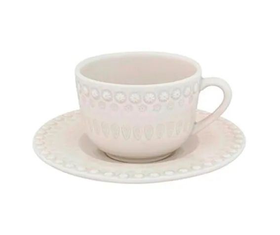 Чашка с блюдцем для чая