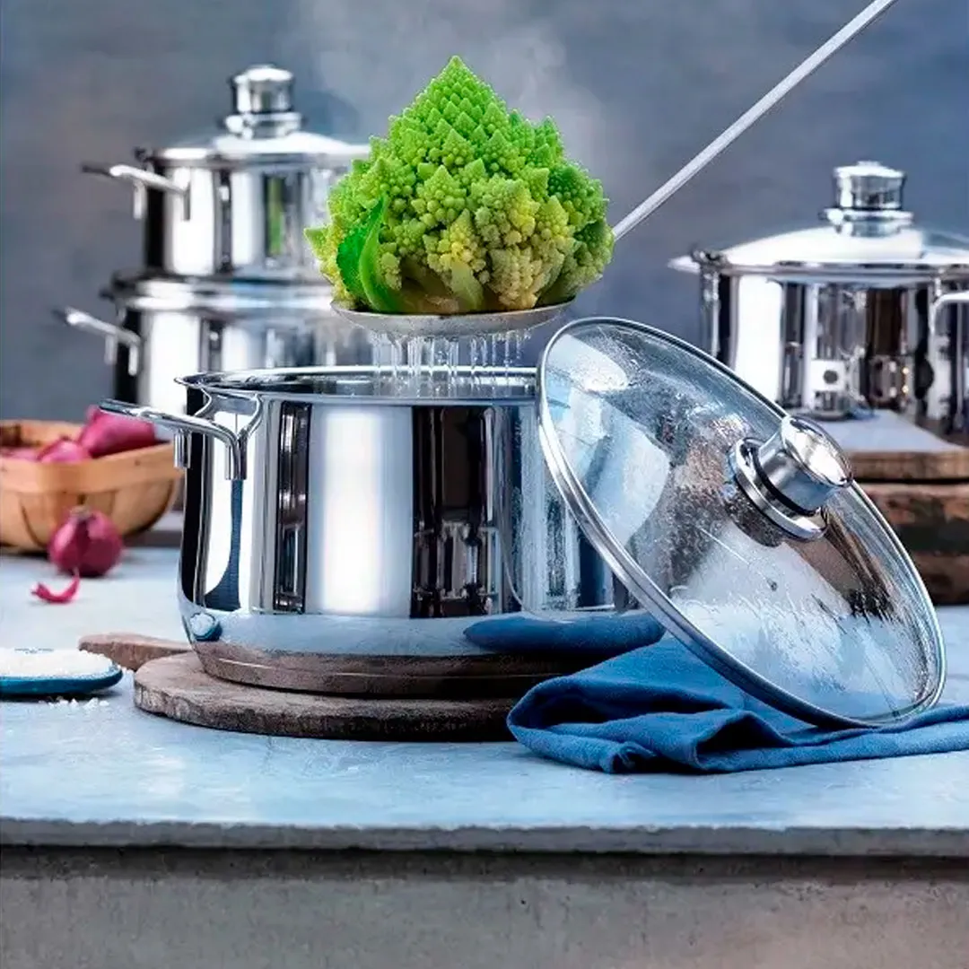 Набор кастрюль с крышками Diadem Plus 16/20/20/24 см