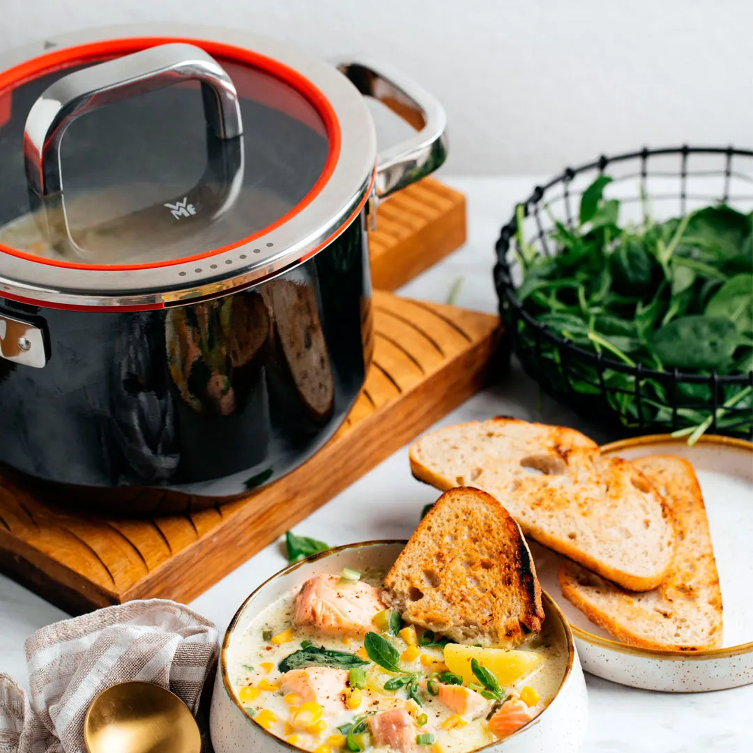 Кастрюля Fusiontec Functional Black 20 см