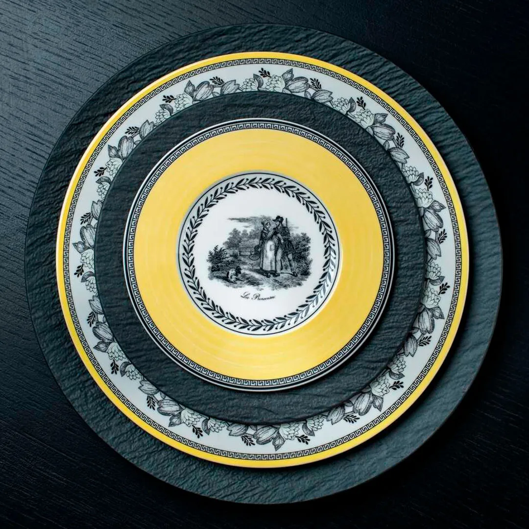 Бутербродная тарелка