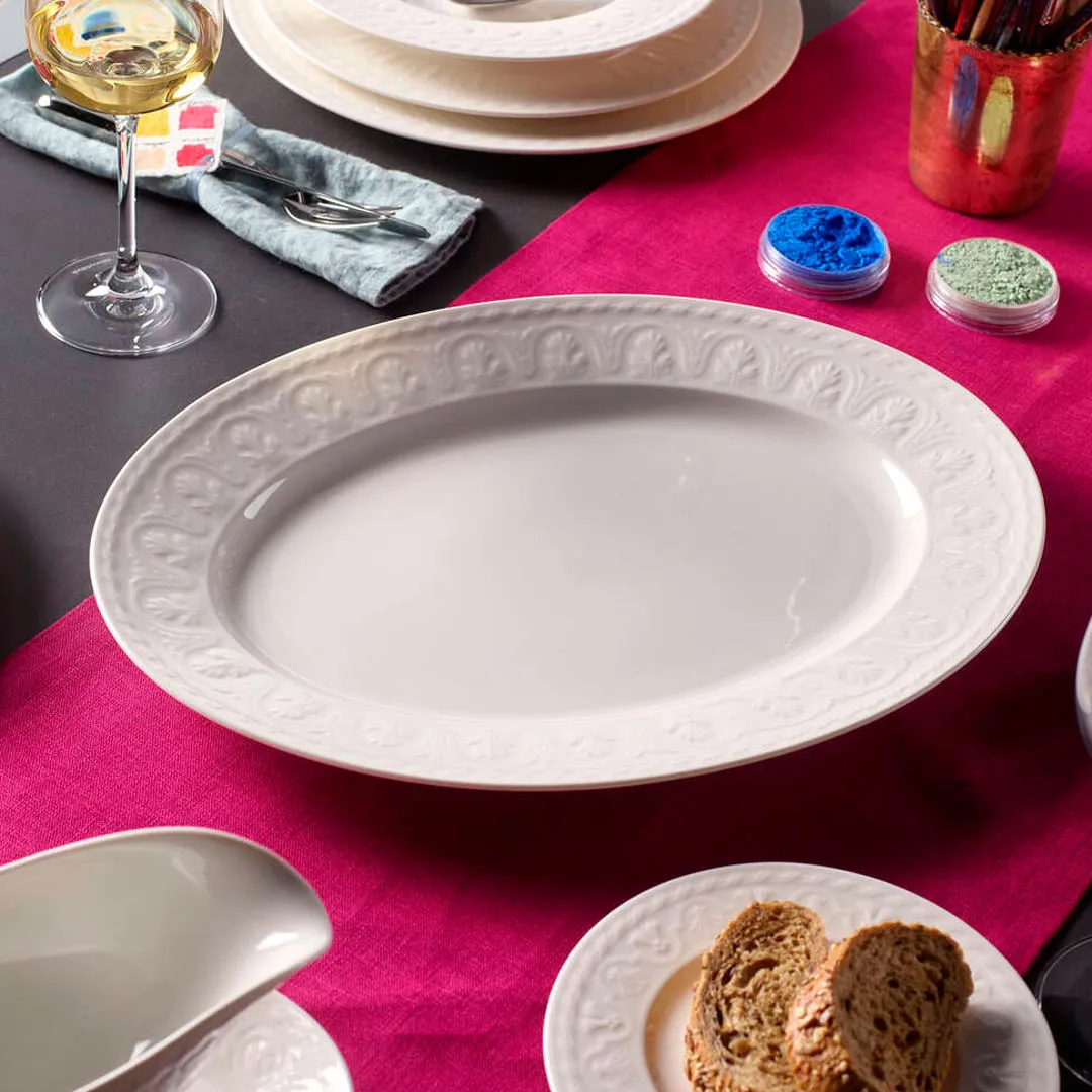 Овальное блюдо