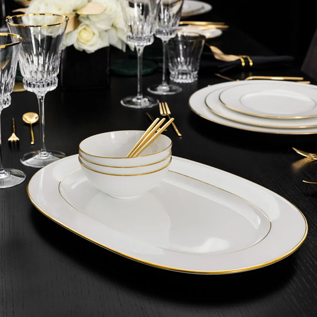 Овальное блюдо