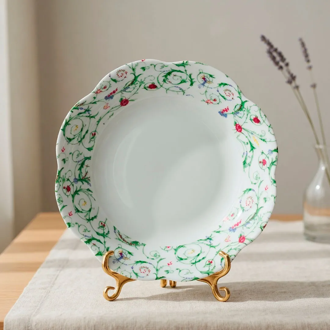 Круглое глубокое блюдо