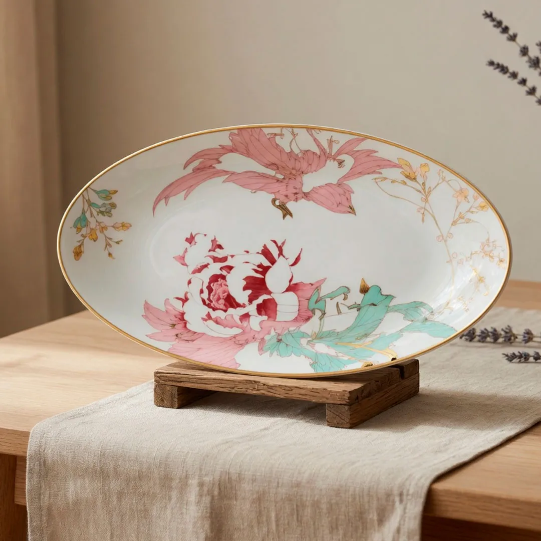 Овальное блюдо