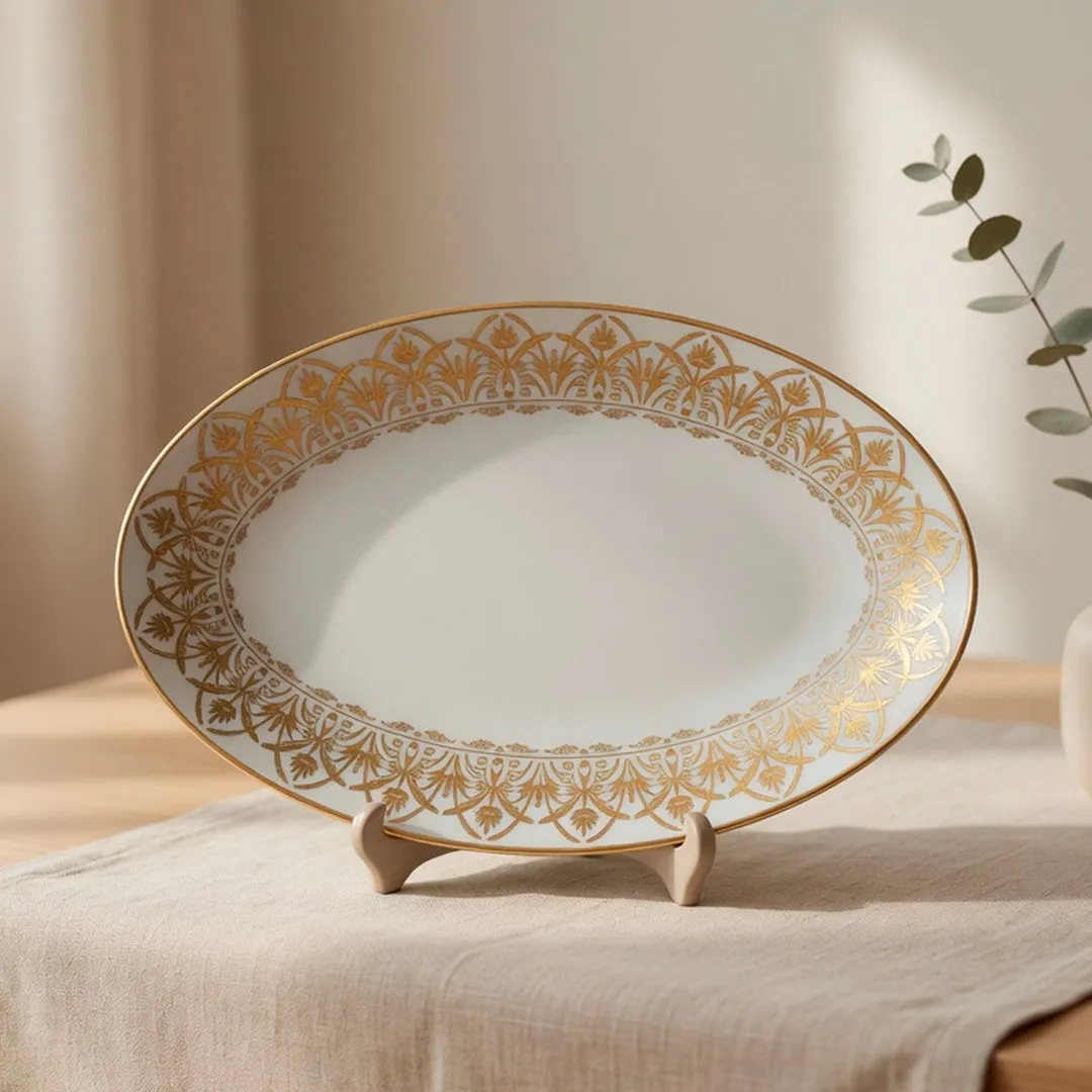 Овальное блюдо