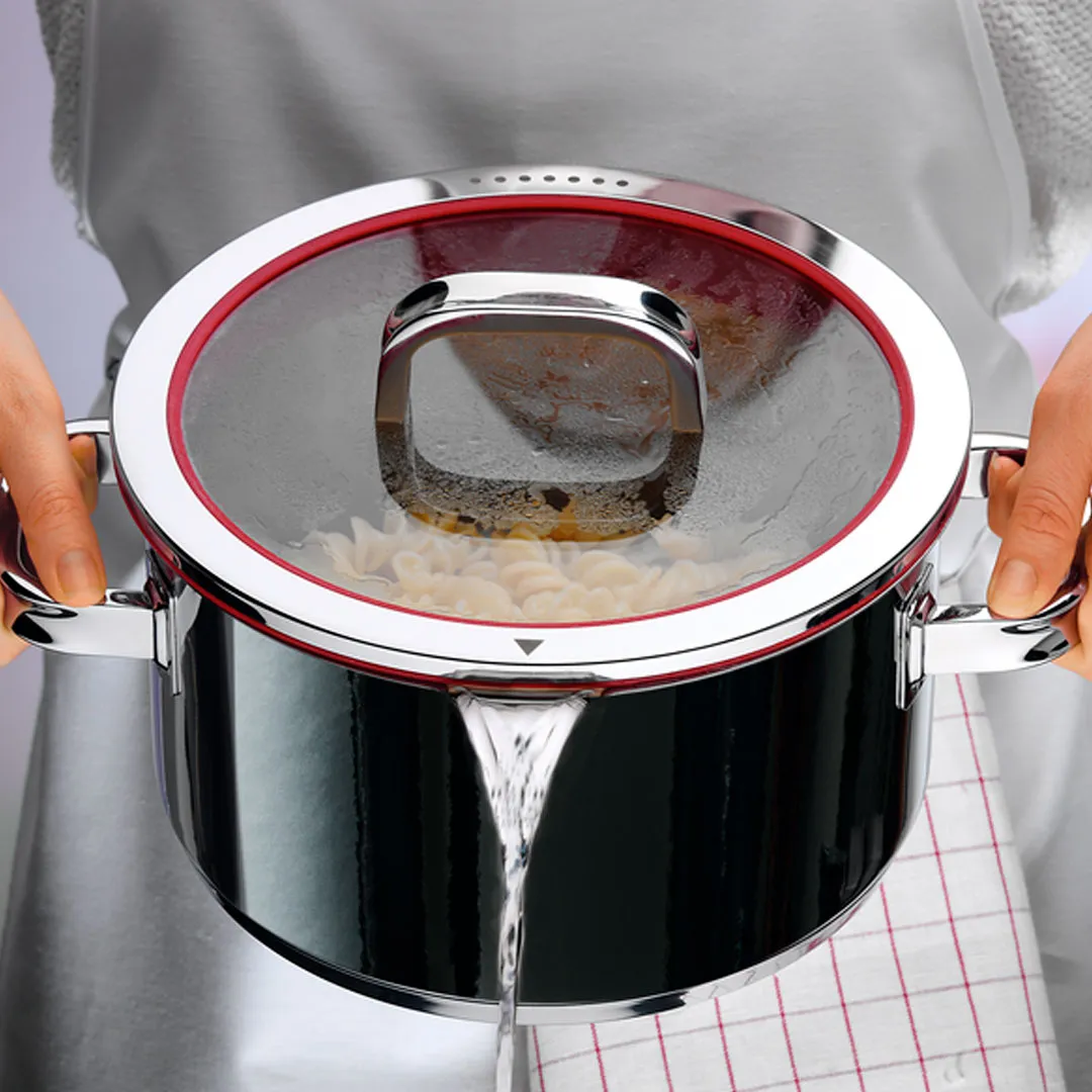 Низкая кастрюля Fusiontec Functional Black 20 см