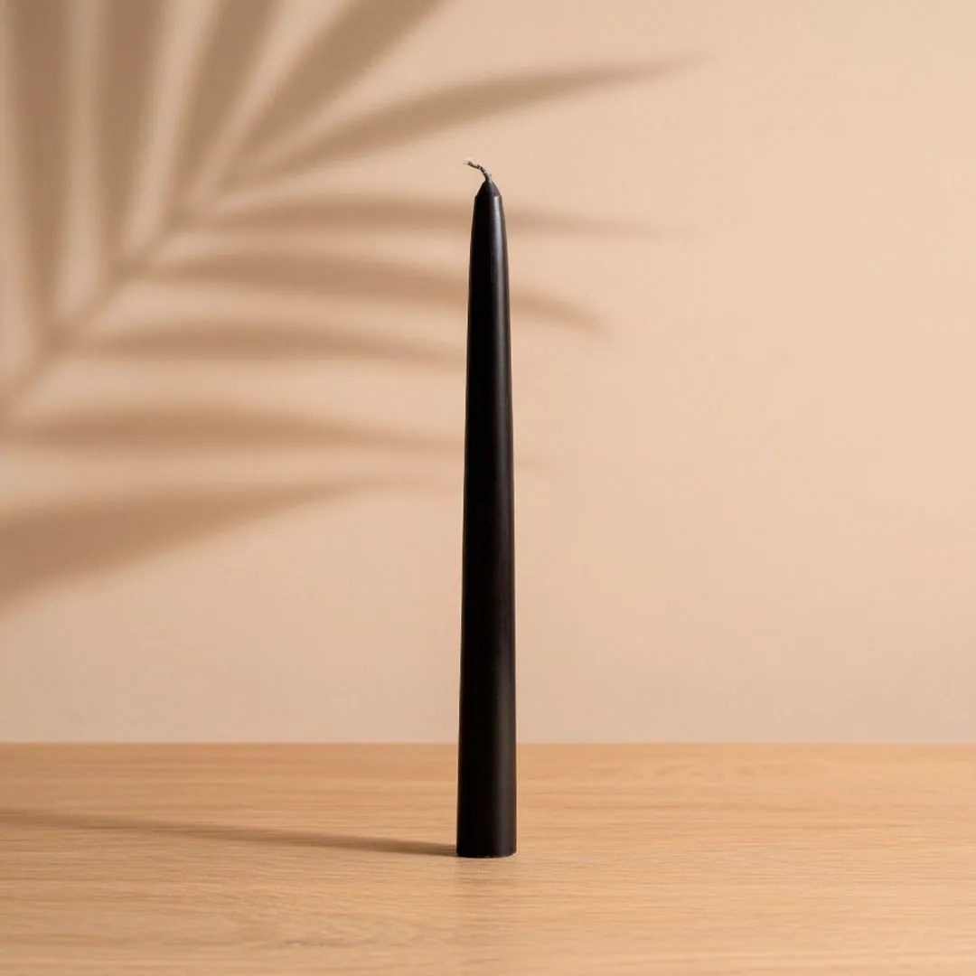 Свеча Столовая “FLAM NOIR” d 22- h 290