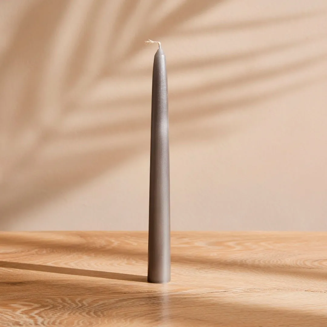 Свеча Столовая “FLAM GRIS” d 22- h 290